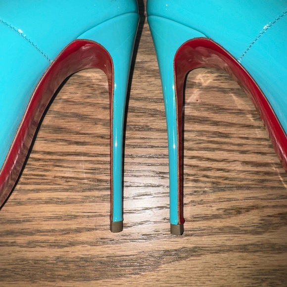 Christian louboutin so Kate 120 in pacific blue - Picture 3 of 5